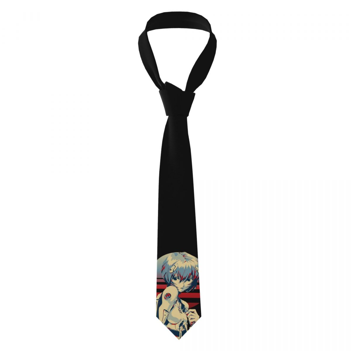Men'S Accessories Office - เนคไทคลาสสิก Rei Ayanami ผ้าไหม Unisex ขนาด