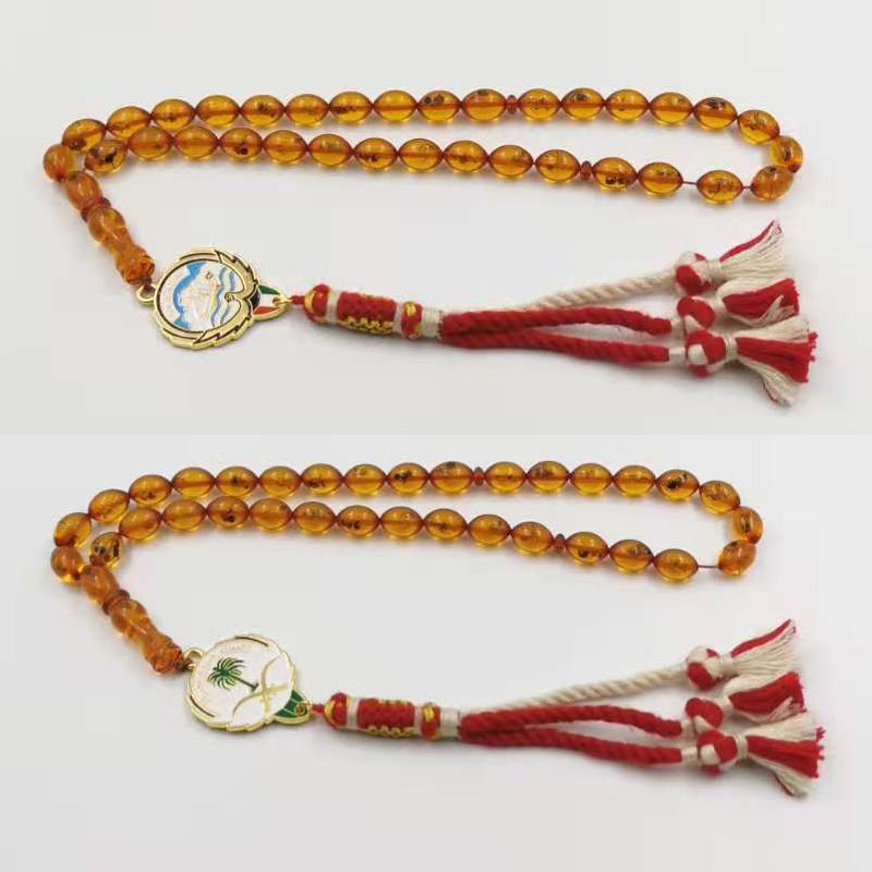 Men Accessories Kuwait - แมลงเรซิ่น Tasbih คูเวตซิตีและซาอุดีอาระเบียจี้ลูกประคําอิสลาม handmade Karakosh Ramadan