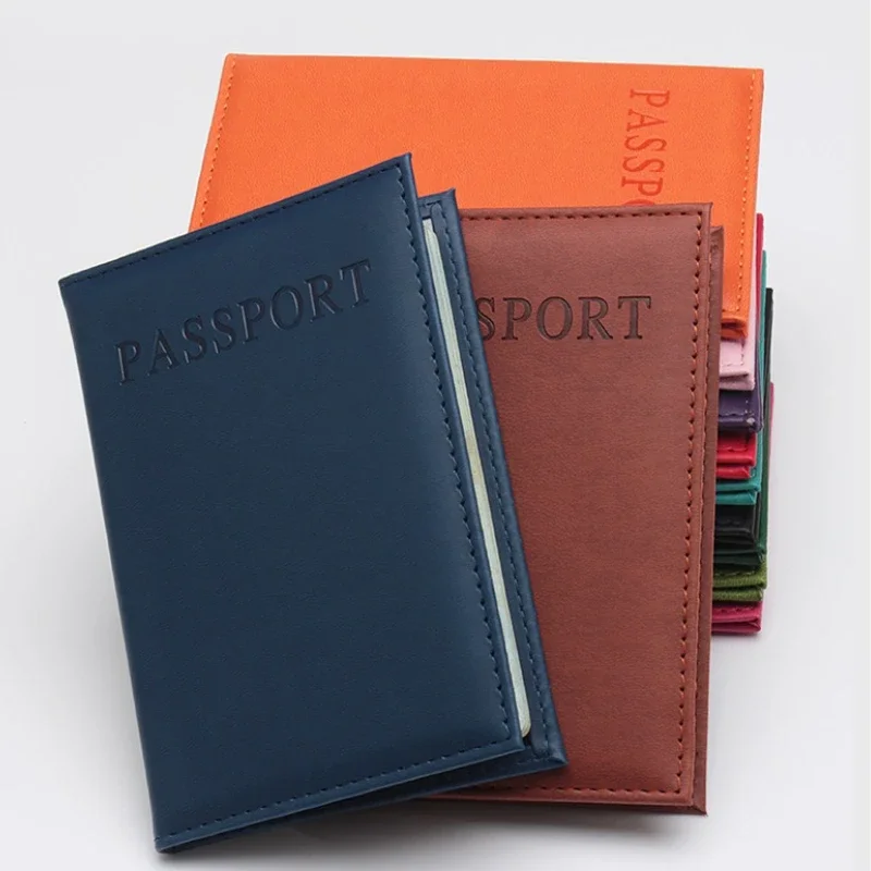 Men'S Accessories Wallet - 1 PC แฟชั่น PU ผู้หญิงใหม่ผู้ถือหนังสือเดินทางกรณีคู่สาวหนังสือเดินทางท่องเที่ยว Unisex