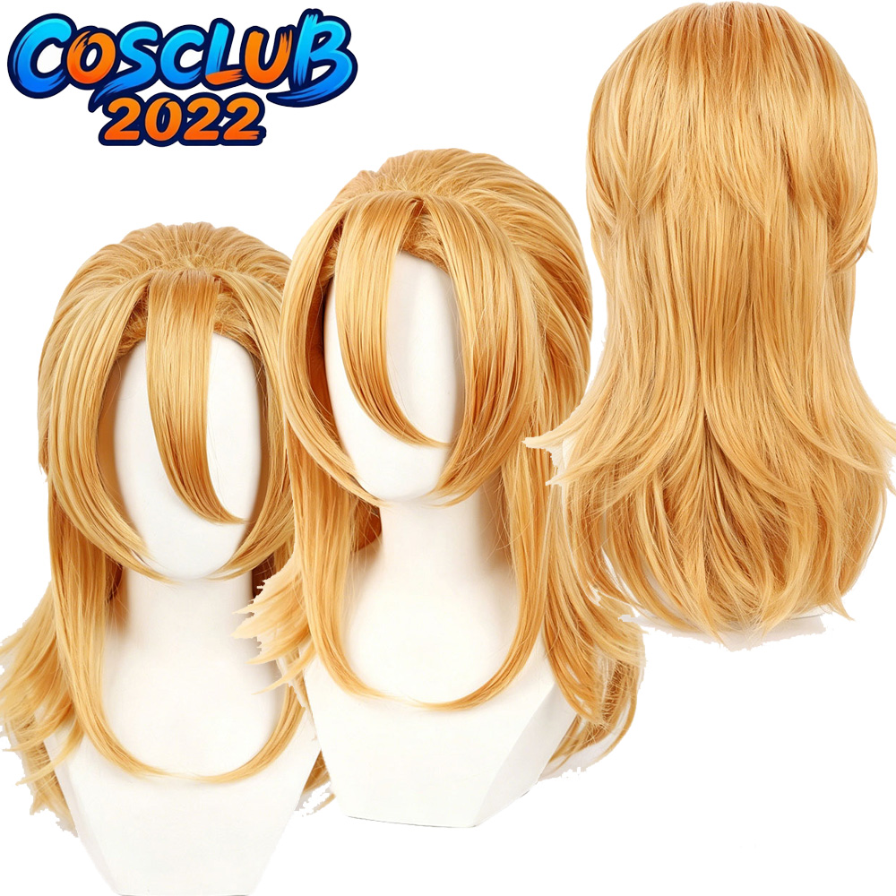 Men Accessories For Party - ดิเอโก้ แบรนโดวิกผมคอสเพลย์ วิกผมอนิเมะ JOJO ชุดคอสเพลย์ อุปกรณ์เสริม