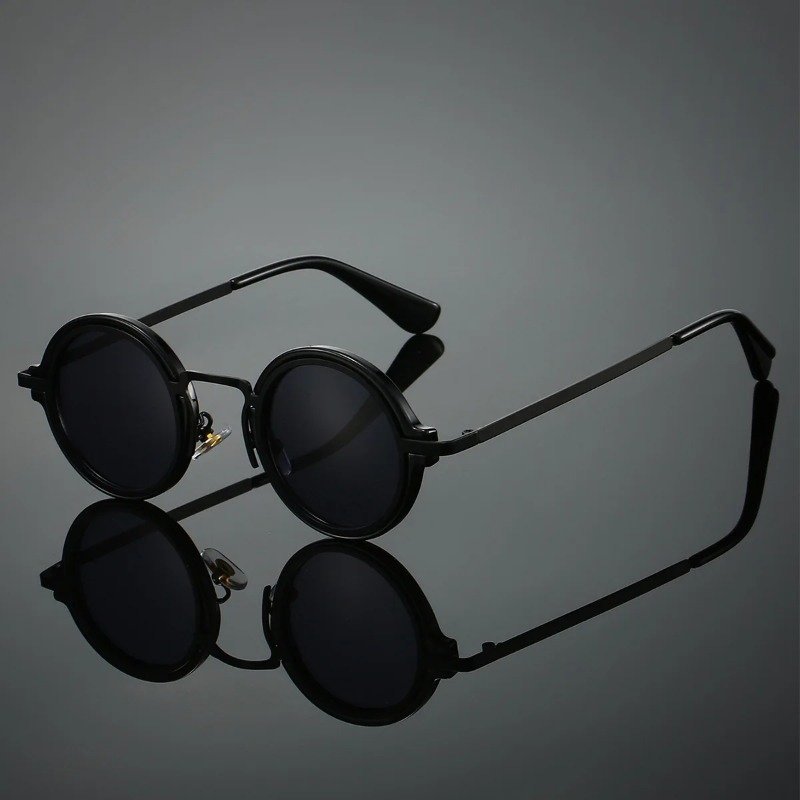 Men'S Accessories Glasses - ใหม่แว่นกันแดดกรอบโลหะทรงกลมสำหรับผู้ชายแว่นตาคุณภาพสูง UV400 ผู้หญิงแว่นตาขับรถแบบสบาย ๆอุปกรณ์เสริม