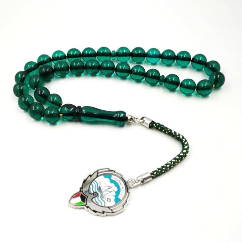 Men Accessories Kuwait - คูเวตซิตีสีเขียว Rosary มุสลิม Tasbih คูเวตซิตีมีนาคม 8