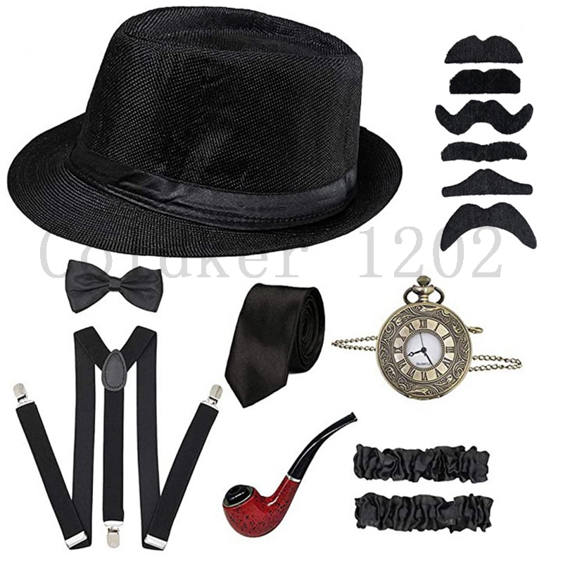 ฟรีเรือฮาโลวีน 1920s Gatsby Ga - Men'S Accessories In The 1920S บทวิจารณ์และราคา