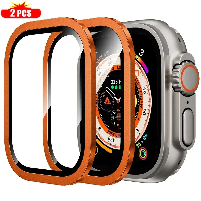 กรอบโลหะไทเทเนียม 2 ชิ้นสําหรั - Men'S Accessories Watches บทวิจารณ์และราคา