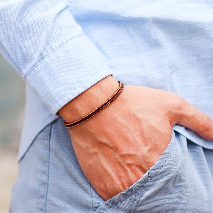 ผู้ชายที่ไม่ซ้ํากันสร้อยข้อมือ - Men Accessories Unique บทวิจารณ์และราคา