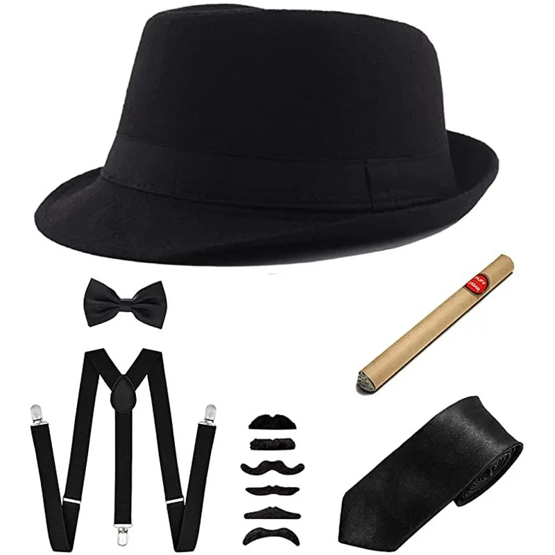 ชุดคอสเพลย์ฮาโลวีนยุค 20  พร้อ - Men'S Accessories In The 1920S บทวิจารณ์และราคา
