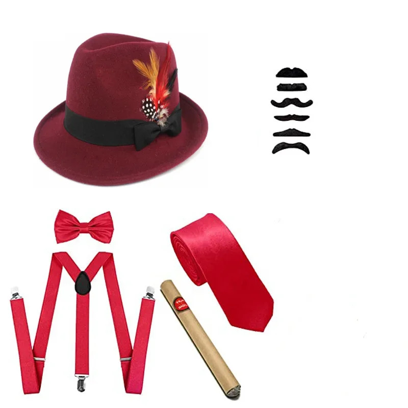 ชุดคอสเพลย์ฮาโลวีนยุค 20  พร้อ - Men'S Accessories In The 1920S บทวิจารณ์และราคา