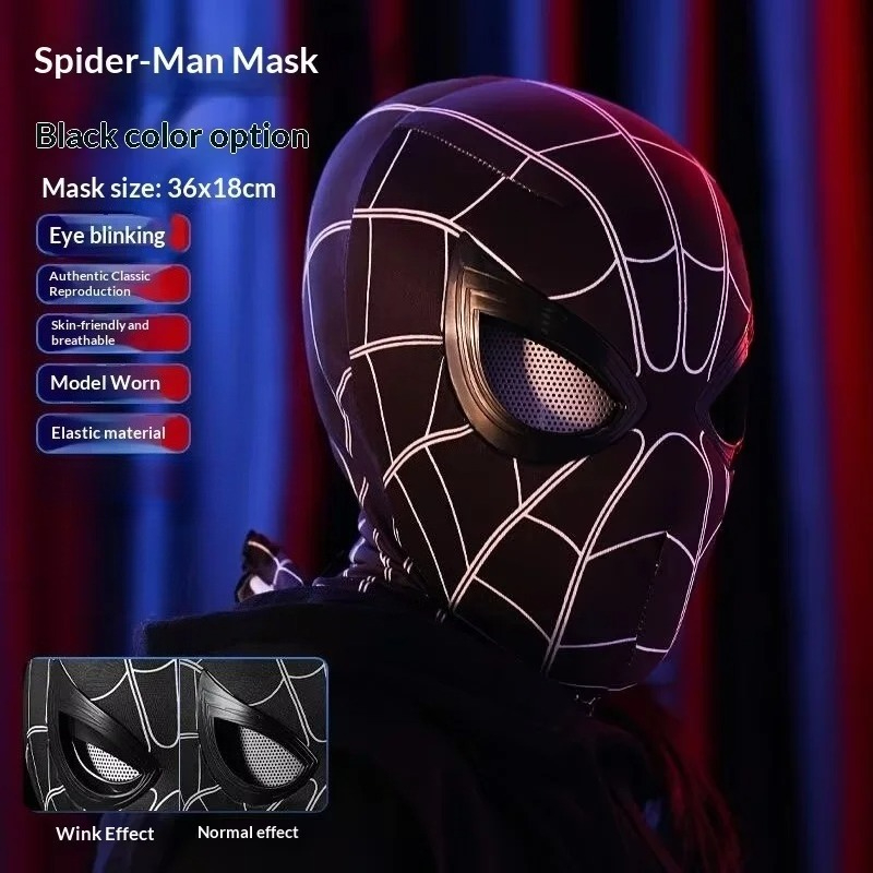 หน้ากากสไปเดอร์แมน Spider-Man  - Men'S Accessories Display บทวิจารณ์และราคา