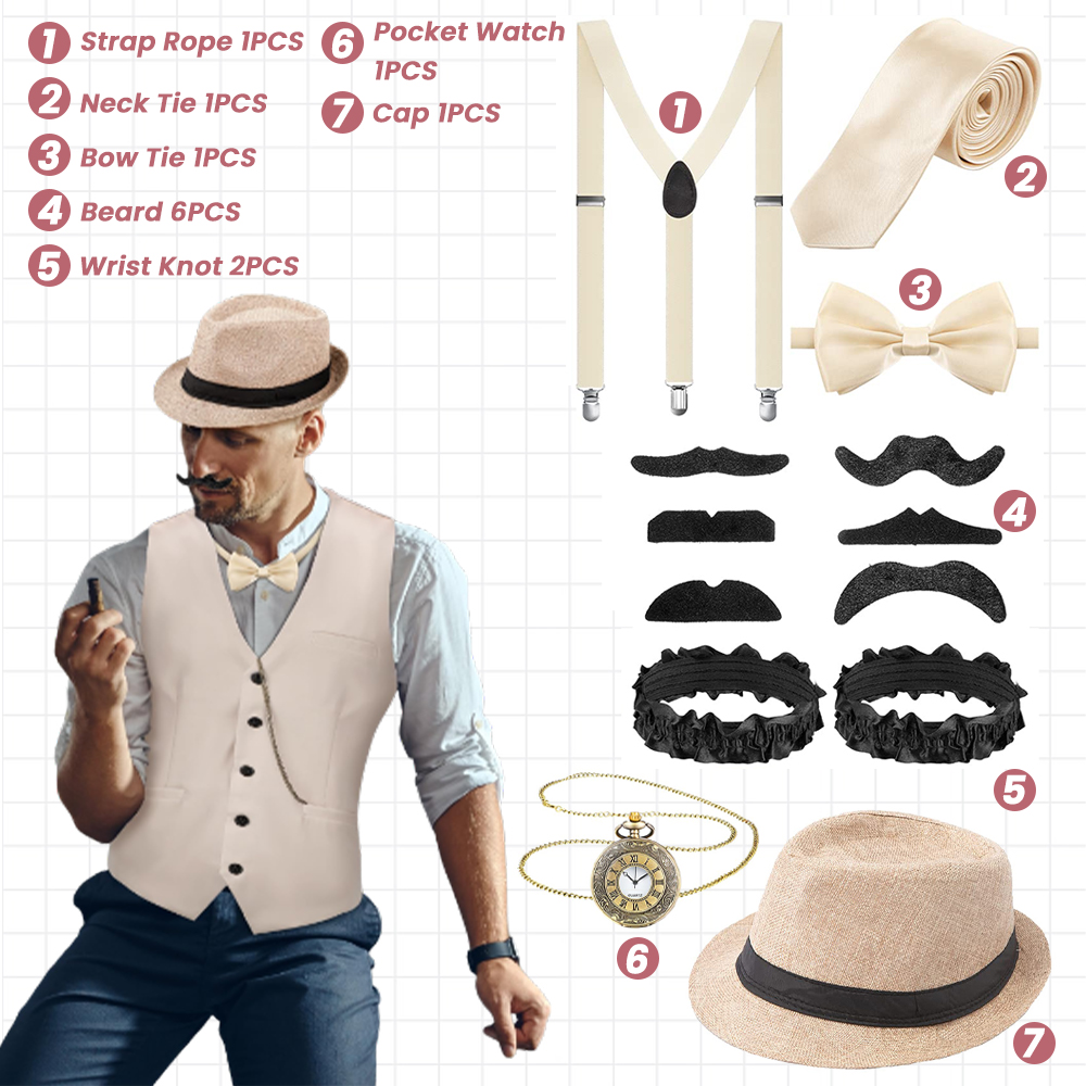 ชุดอุปกรณ์เครื่องแต่งกายชายยุค - Men'S Accessories In The 1920S บทวิจารณ์และราคา