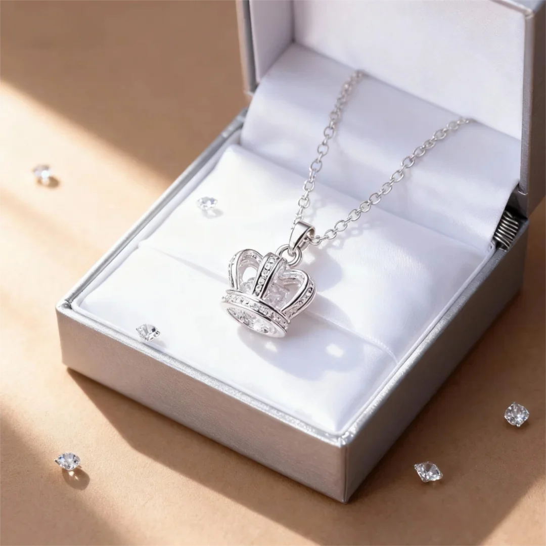 สร้อยคอเงินแท้ 925 รูปมงกุฎ ดี - Men'S Accessories Office บทวิจารณ์และราคา