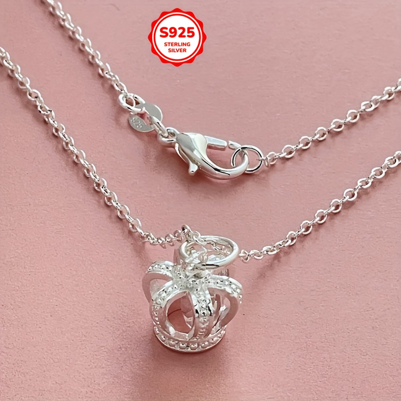 สร้อยคอเงินแท้ 925 รูปมงกุฎ ดี - Men'S Accessories Office บทวิจารณ์และราคา