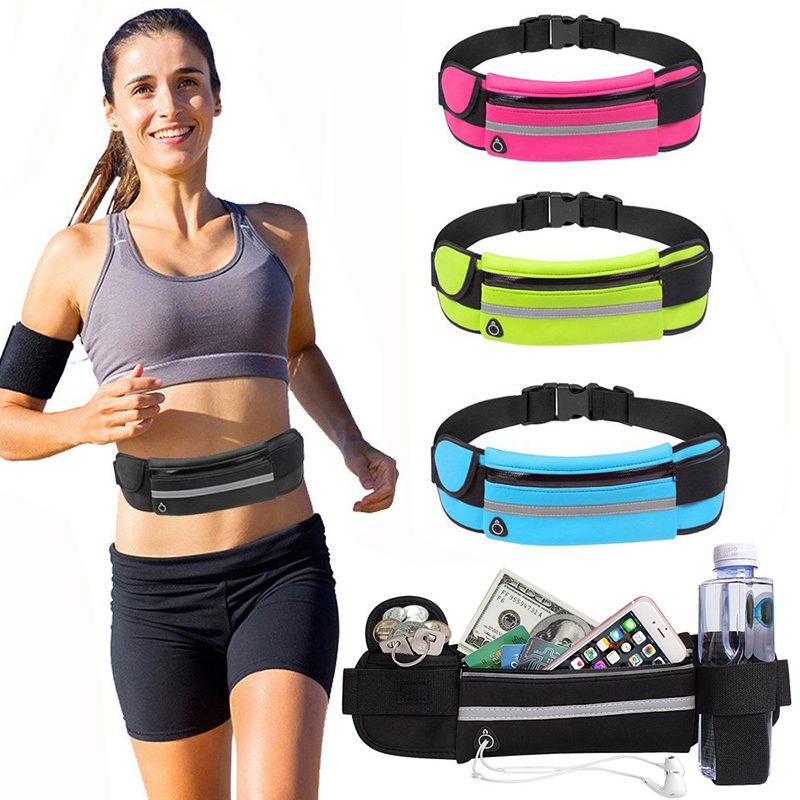 กีฬา Fanny Pack ผู้หญิงวิ่งเอว - Men Accessories Kit บทวิจารณ์และราคา