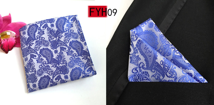 ผ้าเช็ดหน้าลาย Paisley แบบคลาส - Men'S Accessories Office บทวิจารณ์และราคา