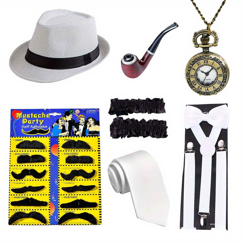 ชุดคอสเพลย์แก๊งสเตอร์สไตล์แกตส - Men'S Accessories In The 1920S บทวิจารณ์และราคา