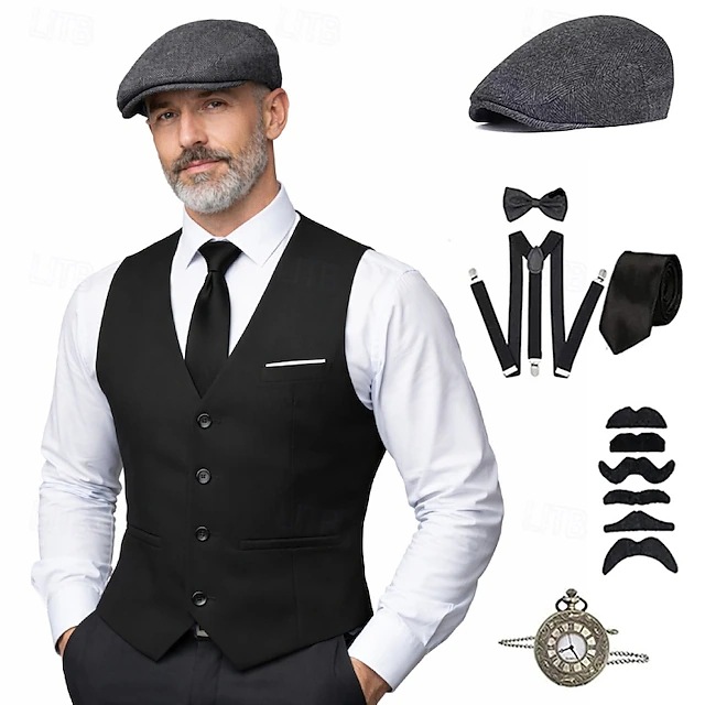 ชุดคอสตูมผู้ชายไซส์ใหญ่สไตล์แก - Men'S Accessories In The 1920S บทวิจารณ์และราคา