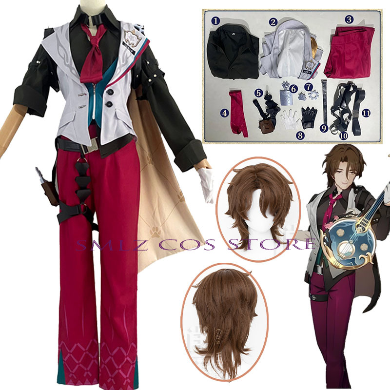 Gallagher คอสเพลย์ Honkai Star - Men Accessories For Party บทวิจารณ์และราคา