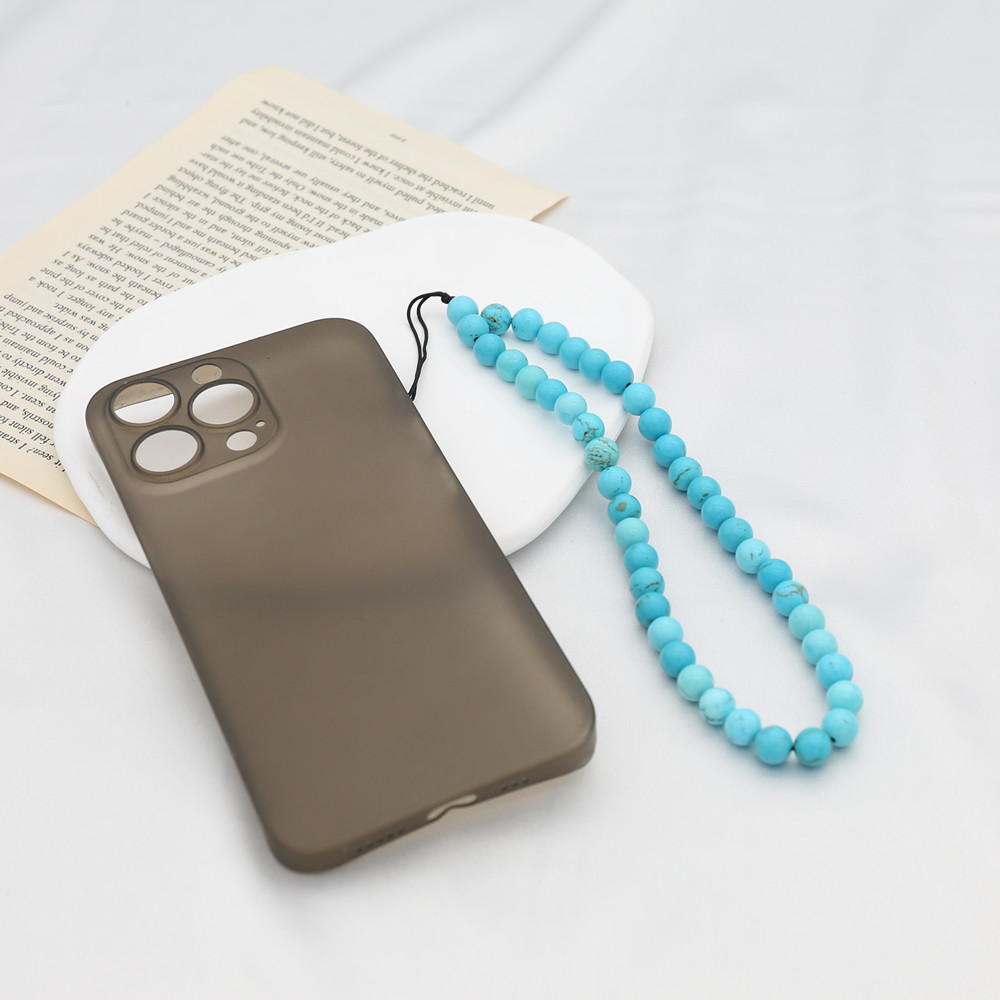 8MM Blue Turquoise Beaded โทรศ - Men'S Accessories Vintage บทวิจารณ์และราคา