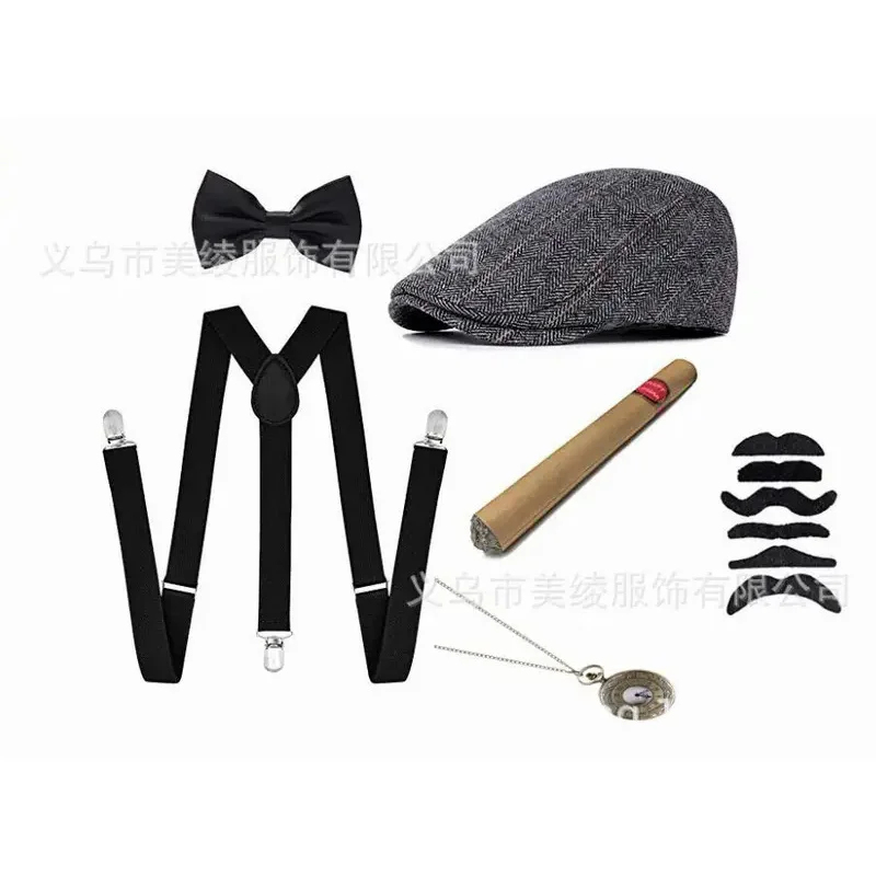 2026 1920S ฮาโลวีน 20S คอสเพลย - Men'S Accessories In The 1920S บทวิจารณ์และราคา