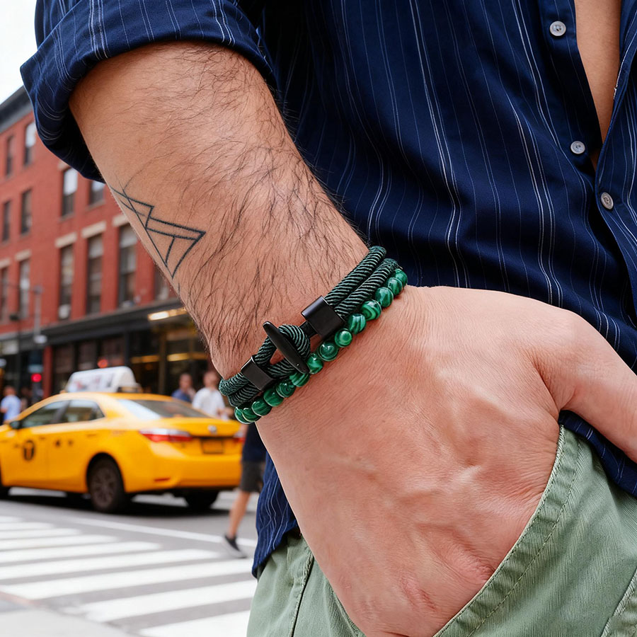 ชุดกำไลข้อมือผู้ชาย Unique Anc - Men Accessories Unique บทวิจารณ์และราคา