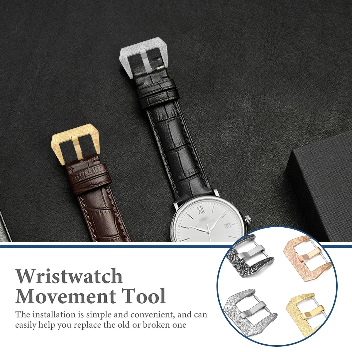18 มม.20 มม.22 มม.24 มม.หัวเข็ - Men'S Accessories Watches บทวิจารณ์และราคา