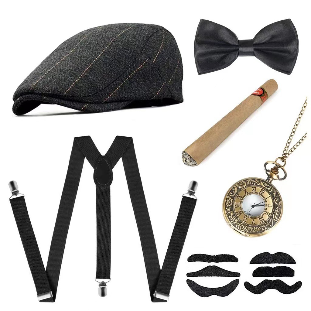 คอสเพลย์ปาร์ตี้วันหยุด ชุดคุณป - Men'S Accessories In The 1920S บทวิจารณ์และราคา