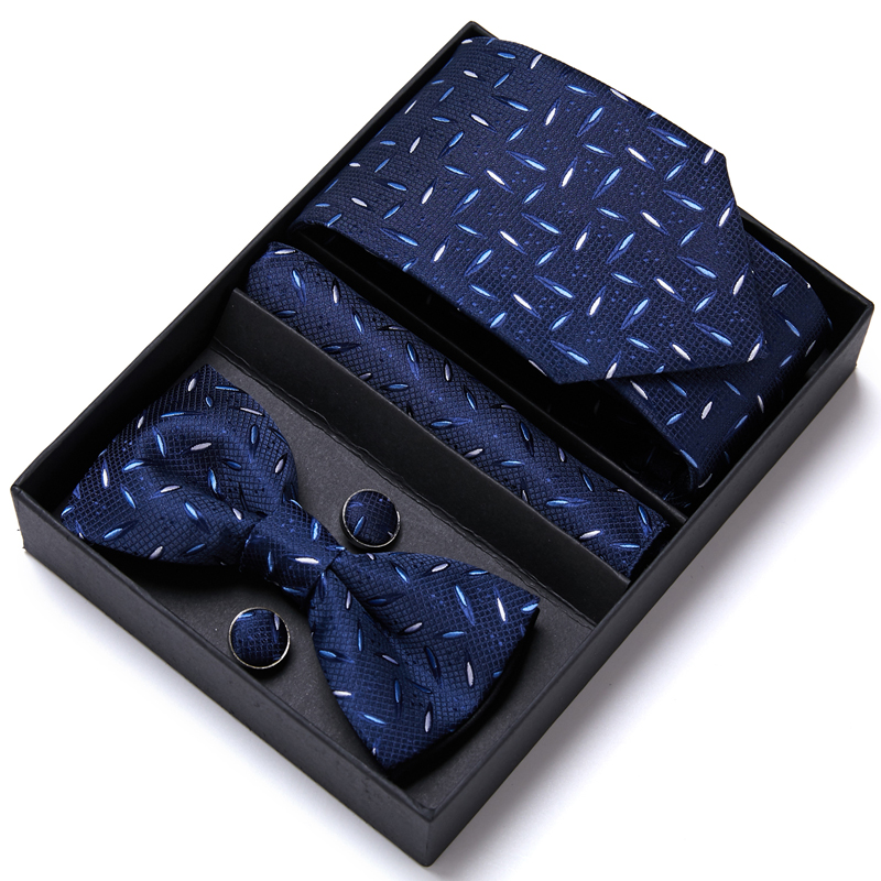 Tie สําหรับผู้ชายอย่างเป็นทางก - Neck Tie Set Box บทวิจารณ์และราคา