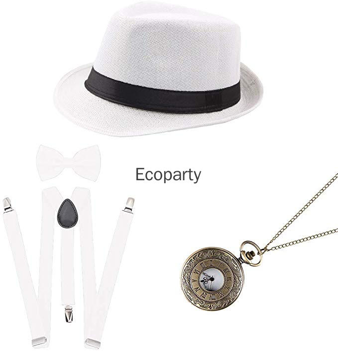 ชุดอุปกรณ์ตกแต่งสไตล์ปานามาสำห - Men'S Accessories In The 1920S บทวิจารณ์และราคา