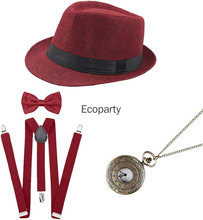 ชุดอุปกรณ์ตกแต่งสไตล์ปานามาสำห - Men'S Accessories In The 1920S บทวิจารณ์และราคา