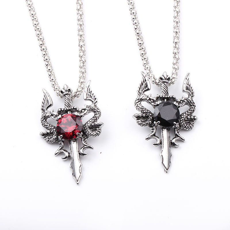 ดับเบิ้ลดราก้อน แบล็ค เจม ครอส - Men'S Accessories Jewelry บทวิจารณ์และราคา