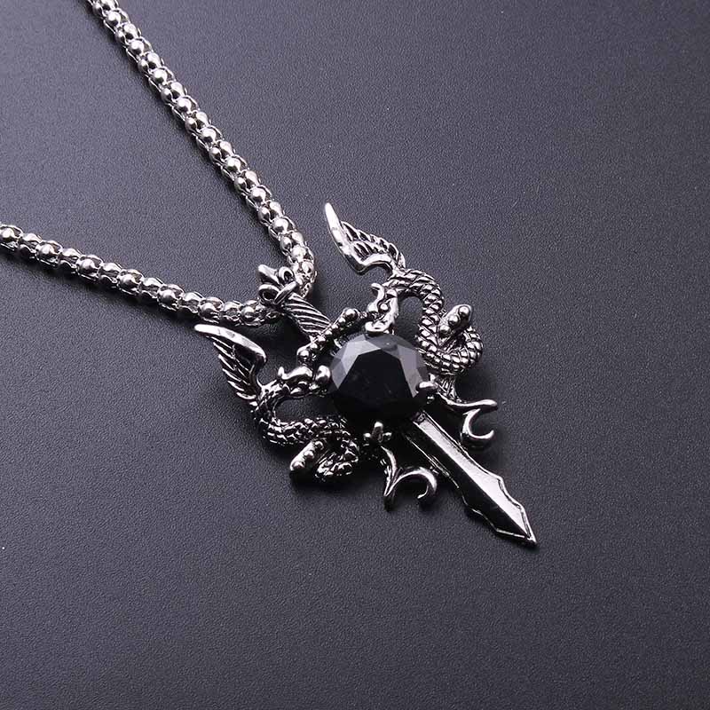 ดับเบิ้ลดราก้อน แบล็ค เจม ครอส - Men'S Accessories Jewelry บทวิจารณ์และราคา