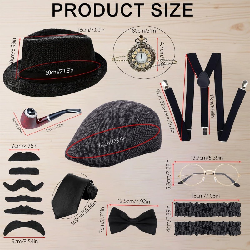 ชุดเครื่องแต่งกายผู้ชายสไตล์ยุ - Men'S Accessories In The 1920S บทวิจารณ์และราคา
