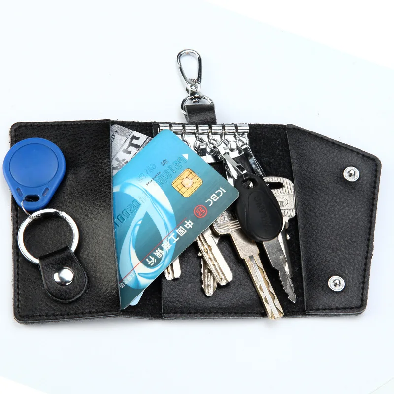 พวงกุญแจหนังแท้สำหรับผู้ชาย กร - Men'S Accessories Wallet บทวิจารณ์และราคา
