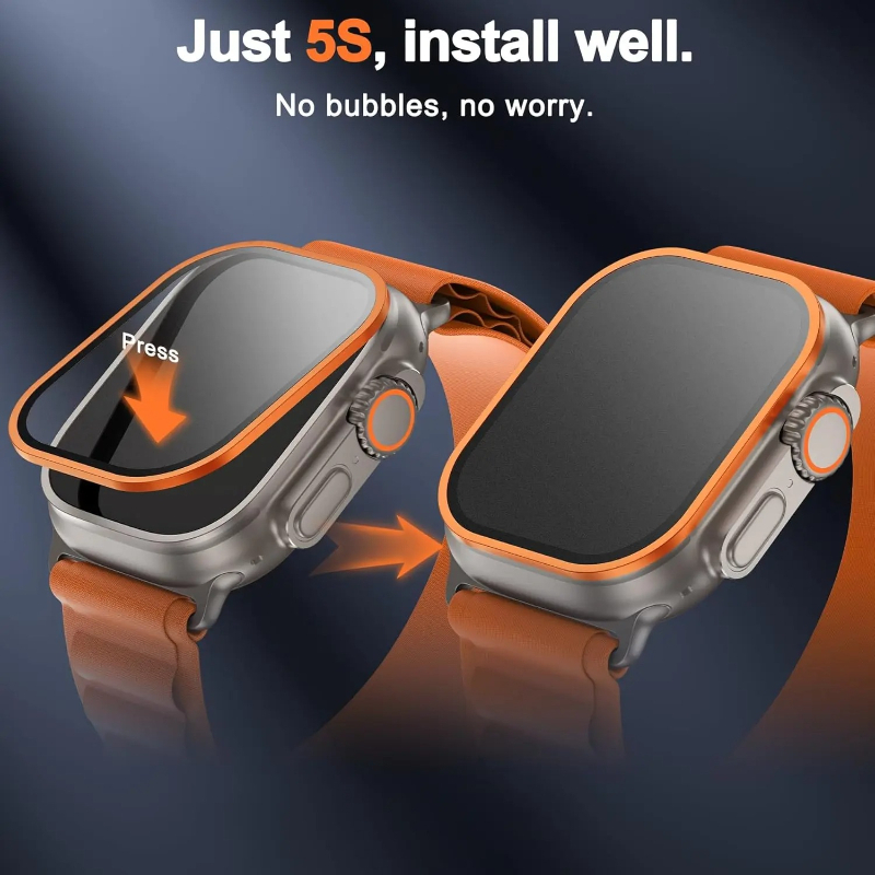 กระจกนิรภัยสำหรับแอปเปิ้ลวอทช์ - Men'S Accessories Watches บทวิจารณ์และราคา